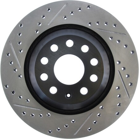 Centric Parts Sport Drilled/Slotted Brake Rotor, 127.33113R 127.33113R
